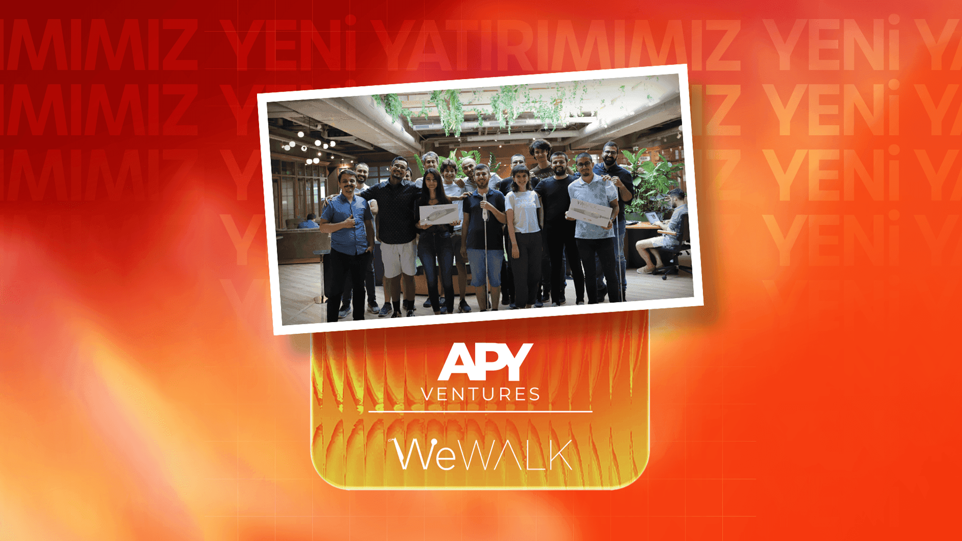 Görme engelliler için akıllı baston teknolojisini geliştiren yerli girişim WeWalk 2,5 milyon dolar yatırım aldı.